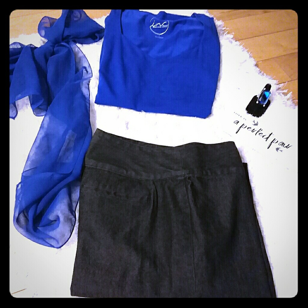 Dress or Causal denim pants... EuC